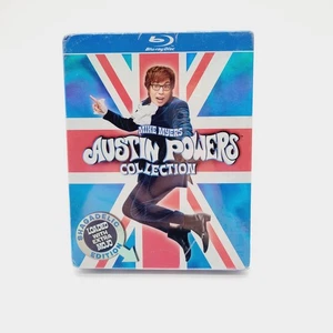 Austin Powers Collection Blu-ray 3 Movies Shagadelic Edition New Sealed - Imagen 1 de 4
