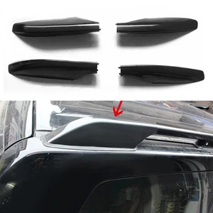 4Pcs Car Roof Rack Side Rails End Cover for Toyota Land Cruiser LC200 2008-2021 - Picture 1 of 11