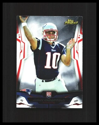 Tarjeta de novato Jimmy Garoppolo 2014 - Topps Finest #116 - S1B4R3L51C26 Foto 1 de 2