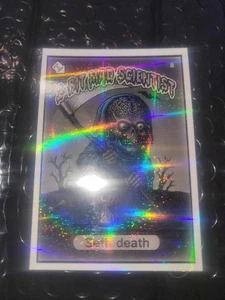 Mad Scientist 40K GPK Spoof SP  1/1  Seth Death  Holo Grid - Picture 1 of 2