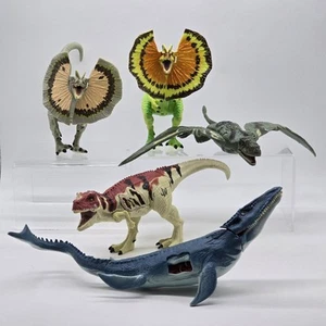 Jurassic Park World Dinosaur Toy Lot Of 5 DINOSAURS 2015 - Picture 1 of 24
