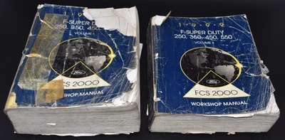 Ford F-Super Duty 250.350.450.550 1999 volumen 1 y 2 Foto 1 de 4