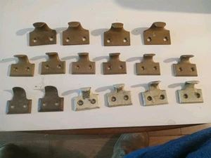 16 Vintage massiv Messing doppelt aufgehängte Fenster Zughilfen - Bild 1 von 11