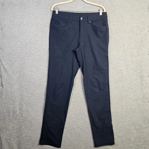 Lululemon ABC Pant Slim Warpstreme Navy Blau Herren Größe 31 - Bild 1 von 8