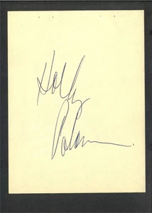 Holly Palance - Página de libro de autógrafos firmados - The Omen - Imagen 1 de 1