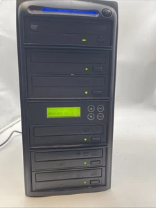 Megalynx7 Systor Multi  DVD CD High Speed Pro Duplica​tor 1-5 Burner Tower - Picture 1 of 16