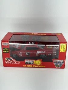 Racing Champions Stock Rods 1962 Chevy Bel Air 1:24 NASCAR 50th Anniv #47 Red - Picture 1 of 6