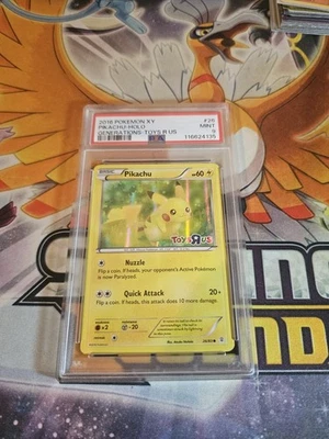 2016 Pokemon XY Pikachu Holo Generations Toys R Us PSA 9 - Image 1 of 2