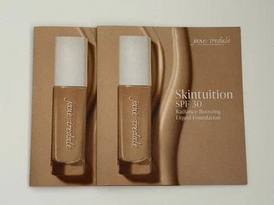 2 X Muestras JANE IREDALE Skintuition SPF30 - Tonos 10/26/38/44/54/64/74/84 Foto 1 de 3