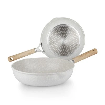 KASANOVA Set 2 padelle 24 e 28 cm antigraffio e antiabrasione Belly Cosy - Imagen 1 de 4