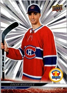 2024-25 Upper Deck Outburst Silver #739 Logan Mailloux 1st Round Pick ref.567 - Picture 1 of 3