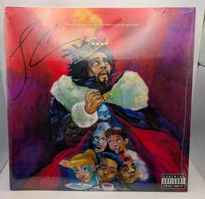 J COLE Autographed Limited Edition KOD Vinyl SIGNED SEALED RARE - Picture 1 of 3