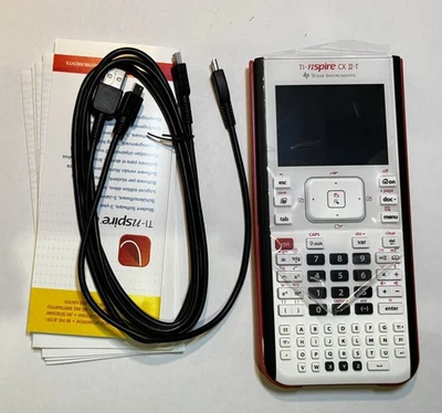 Texas Instruments TI nspire CX II-T ohne CAS Oberstufe Akku & Hardcover NEU (21) - Bild 1 von 2