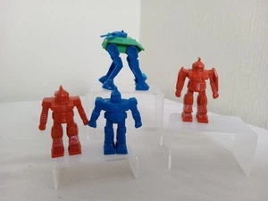 Vintage Figures Battle of The Bi-trons Red Blue Robot Transformers & AT Walker? - Picture 1 of 5