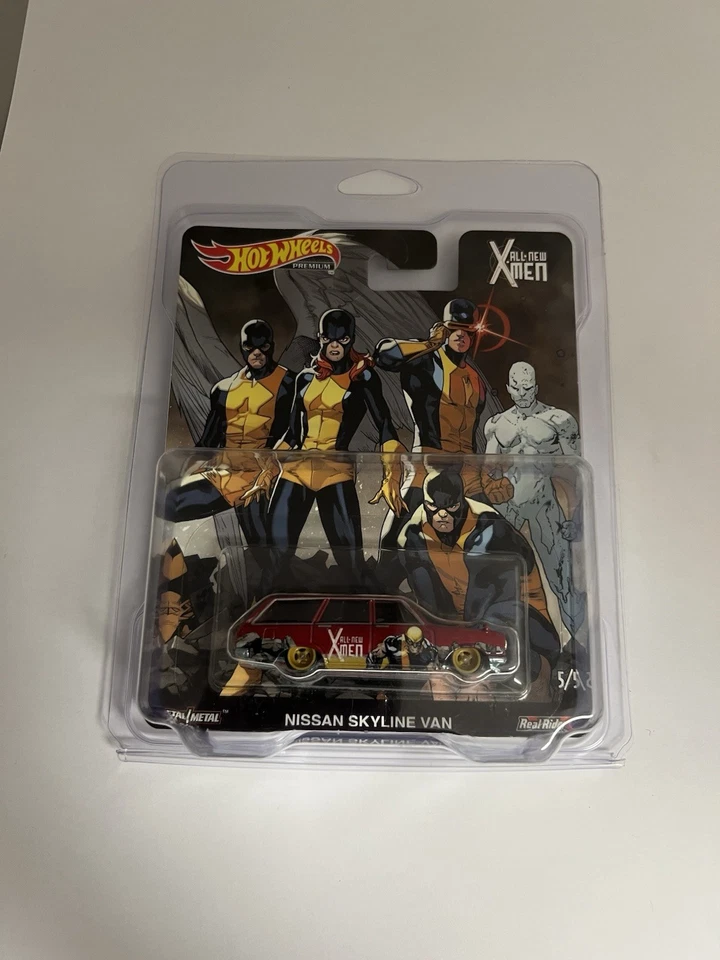 Hot Wheels Pop Culture Marvel Comics Nuevo X-Men #5 69 Nissan Skyline Van 2019 Foto 1 de 4