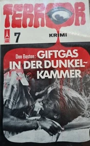TB TERROR-Krimi Nr.7: Don Boston - Giftgas in der Dunkelkammer (1972) Star-Autor - Picture 1 of 12