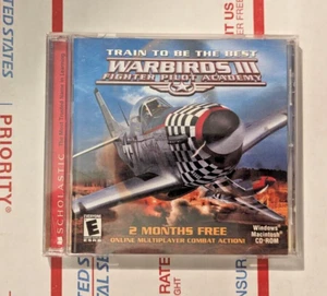 Warbirds III Fighter Pilot Academy PC CD Windows/Mac 2002 - Imagen 1 de 2