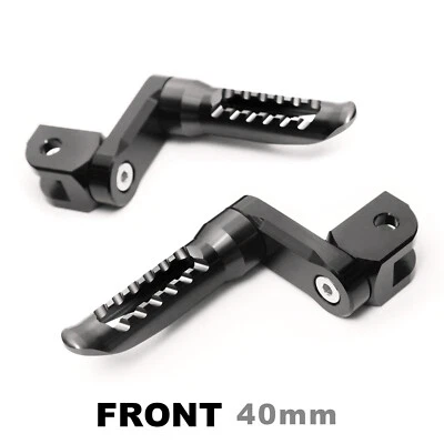 BOB CNC Rider Foot Pegs 4CM Riser For Suzuki TL1000S 97-01 00 99 98 Foto 1 de 4