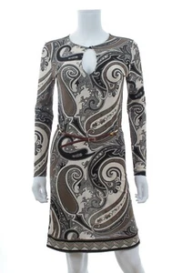 Etro Paisley Printed Stretch-Jersey Dress / Mutli - Picture 1 of 4