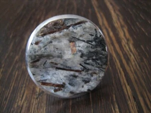 Rarität pompöser Statement Ring Astrophilith 925er Silber Unikat NEU verstellbar - Bild 1 von 4