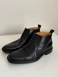 BALLY Damen Schuhe RAZA Gr. 5 E, 38 Schwarz Leder Made in Italy Ankle Boots - Bild 1 von 7