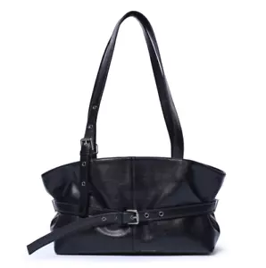 SAMO ONDOH Le Belt Bag M Goat Black Shoulder Bag / FEDEX - Picture 1 of 5