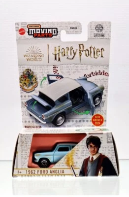 2024 Matchbox Moving Parts Harry Potter 1962 Ford Anglia Diecast Car 1/64 Movie - Image 1 of 2