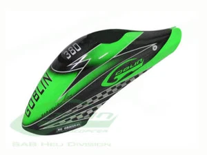 Canomod Airbrush Canopy SAB Carbon/Green - Goblin 380 : H0587-S - Picture 1 of 1