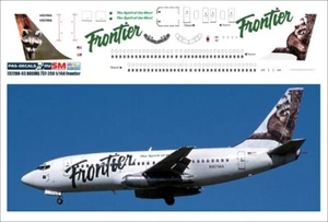 Boeing 737-200 Frontier 1/144 PAS-DECALS 737200-03 - Picture 1 of 1