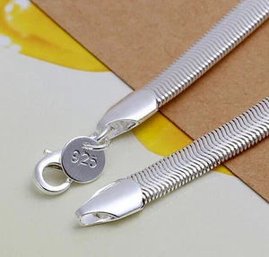 925 Sterling Silver plating Women's bracelet Fashion Italy Jewelry gift  - Picture 1 of 3