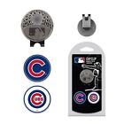 CHICAGO CUBS Licensed Golf Cap Clip with 2 Ball Markers Set "BRAND NEW"