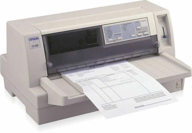 Epson LQ-680 Pro Stampante a Base Piana 24 Aghi - Bianca