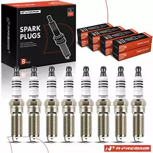 8x Iridium & Platinum Spark Plugs for Chevy Silverado 1500 Tahoe GMC Sierra 1500 - Foto 1 di 12
