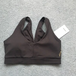 Gymshark X Whitney Simmons Sports Bra in Black XS New With Tags - Picture 1 of 8