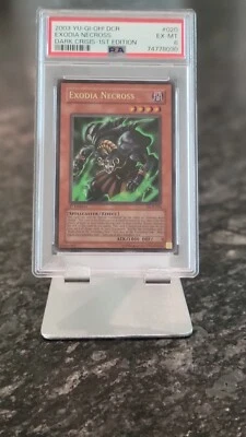 PSA 6 EX-MT - 2003 Exodia Necross DCR-020 Dark Crisis 1st Edition Ultra Rare - Image 1 of 2