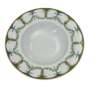NEW - Raynaud Ceralene Limoges Festivites Rim Soup Bowl 8.25” - NWOT - Picture 1 of 11