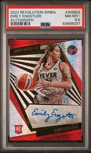 Autógrafos Panini Revolution 2022 WNBA Emily Engstler novato #AGEEG PSA 8,5 - Imagen 1 de 2