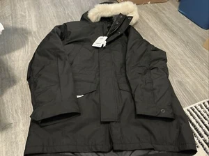 COACH 3-in-1 Shearling Parka Duck Down Jacket Black Men’s Size: 2XL NWT - Picture 1 of 9