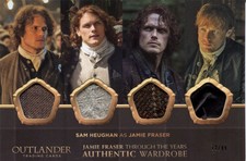 Outlander Season 4 Exclusive Oversize Wardrobe Card OS-02 Jamie Fraser 72/99