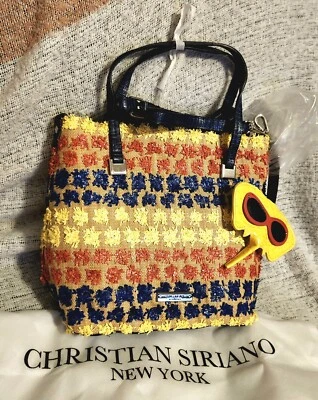 Christian Siriano NY Multicolored "Sabrina" Crossbody Tote NWT - Image 1 of 4