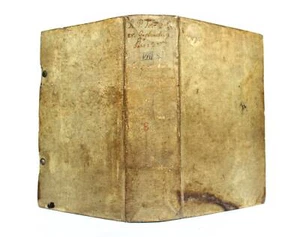 1696 Pergamenttheologie Religion Tobias Lohner Instructionis Practicae Octavae selten - Bild 1 von 10