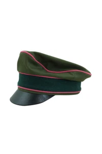 WWII German Afrikakorps Heer Panzer cotton Crusher Visor Cap - Picture 1 of 1