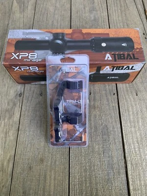 Atibal XP8 MIRAGE 1-8X24 FFP con tubo de 30 mm de montaje de precisión táctica QD - negro Foto 1 de 4