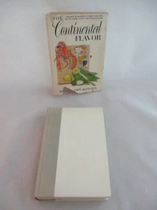 Vintage 1961 The Continental FLAVOR Cook Book by Hazelton HC/DJ (2) - Picture 1 of 1
