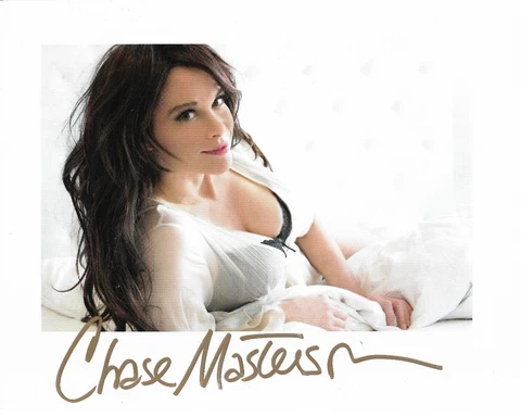 Chase Masterson STAR TREK DS9 genuine Signed Autograph 10x8 COA 26487 Cover