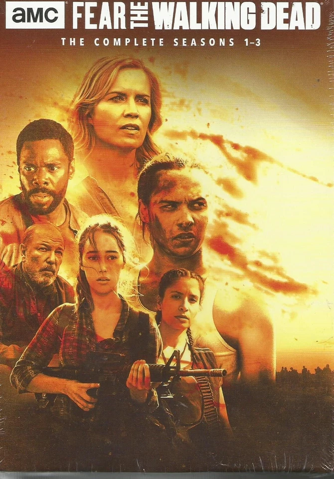 AMC Lionsgate Fear The Walking Dead: The Complete Seasons 1-3 DVD Set BRAND NEW  - Image 1 of 1