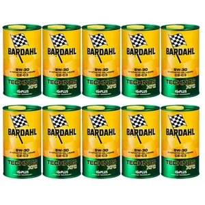 10 Litri Bardahl Technos XFS 5W30 ACEA C2 C3 Olio Motore API SN CF Sintetico - Foto 1 di 8