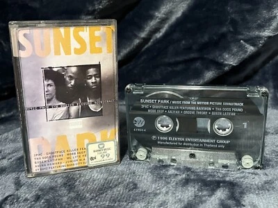 Sunset Park Original Motion Picture Soundtrack Cassette Tape (Elektra 1996) - Image 1 of 3
