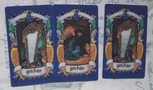 3 Harry Potter Holographic Cards; (2 Mirror of Erised, 1 Norbert) - Picture 1 of 3