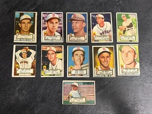 RIESIGES 1952 Topps niedrige bis mittlere Klasse 11X St. Louis Browns LOT Garver Rojek Mahoney & - Bild 1 von 6